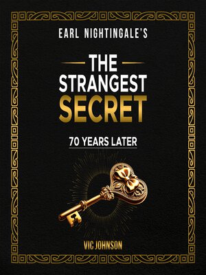 cover image of Earl Nightingale's the Strangest Secret